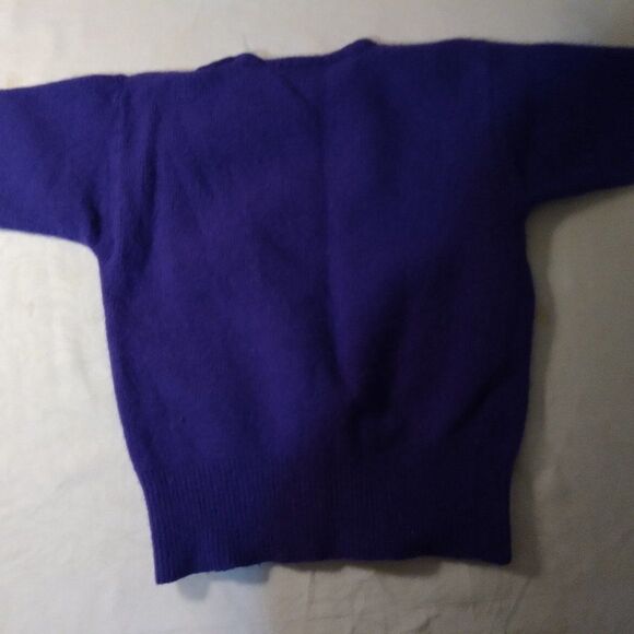 Vintage Chaus Wool Cropped Knit Sweater - Picture 6 of 10
